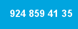 924 859 41 35 924 859 41 35